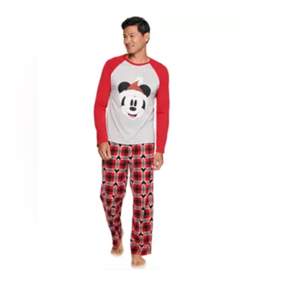 Men’s Disney Mickey Mouse Pajama Set Size Large